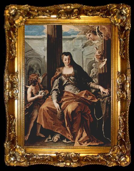 framed  Sebastiano Ricci Elisabeth von Ungarn, ta009-2